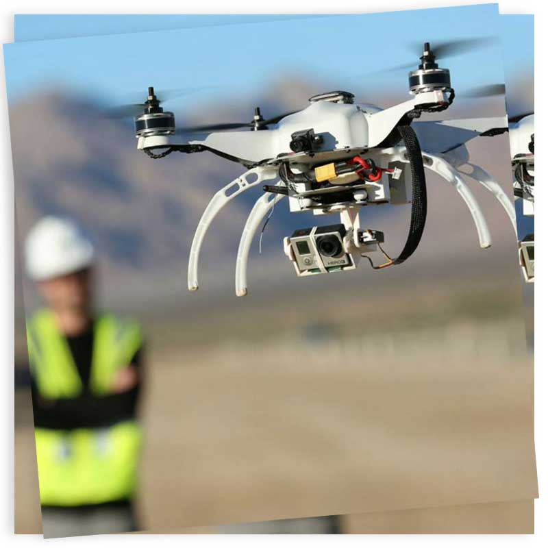 Rilievo topografico con gps e drone - geom. Omar Padovan